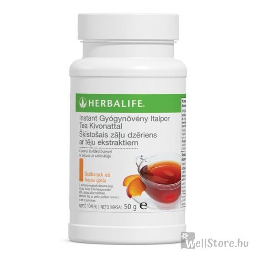 Instant gyógynövény italpor - Barackos íz -50 g