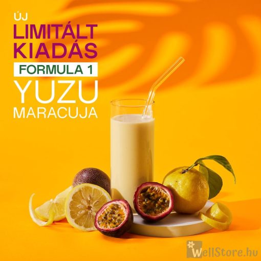 Limitált Kiadású F1 Yuzu Passionfruit ízű shake