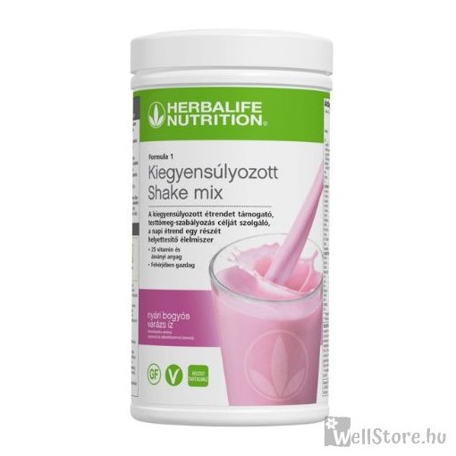 Herbalife Formula 1 Tápláló Shake -Nyári bogyós varázs-550g